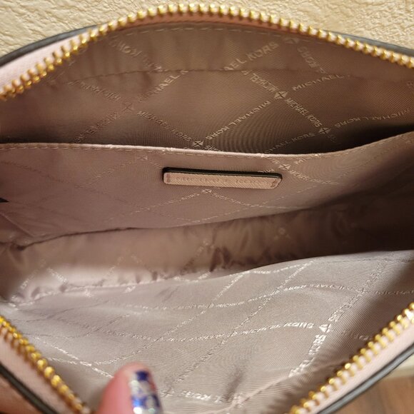 NWT Michael Kors Jet Set Crossbody in Powder Blush - Picture 9 of 11